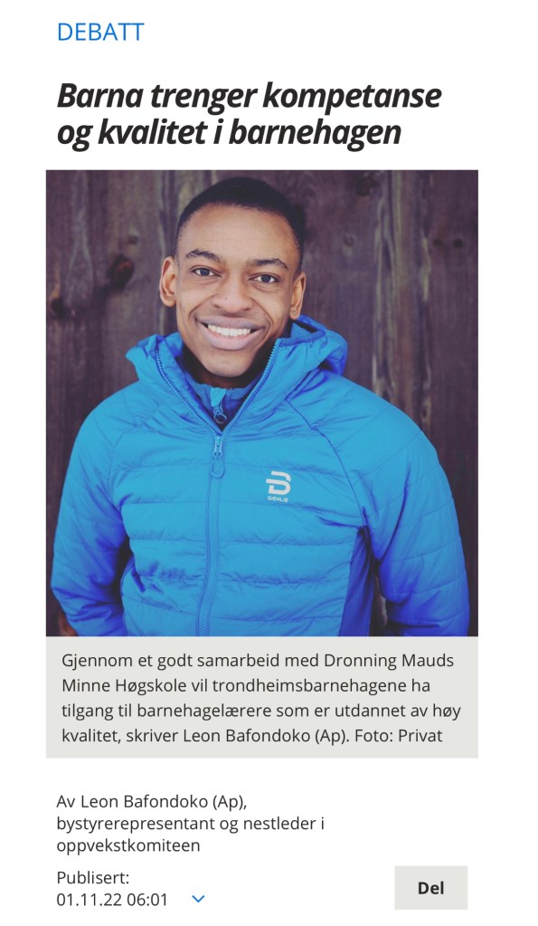 Faksimile Tronderdebatt 1.november.2022