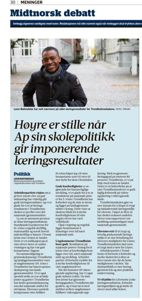 Faksimile Adresseavisen tirsdag 6.juni.2023